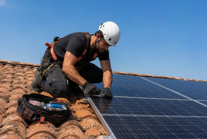 Maintenance et monitoring de panneaux solaires à Salies-du-Salat